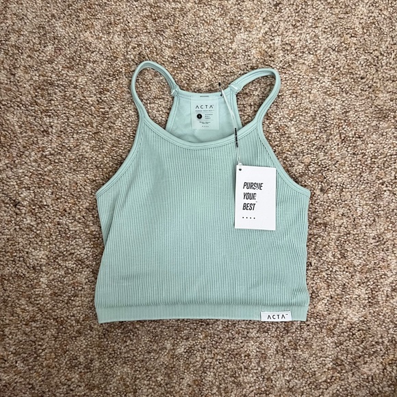 Acta Seamless Ribbed Tank - Picture 1 of 6